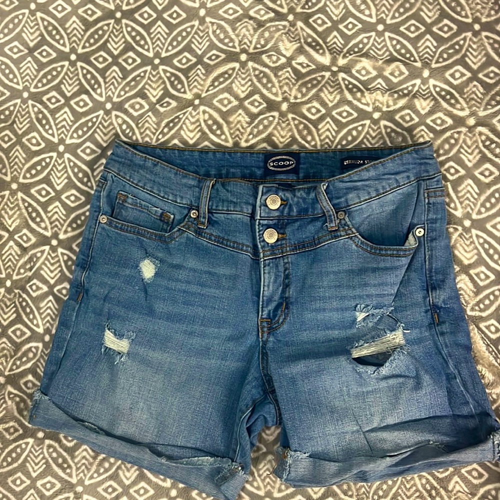 Scoop NYC shorts Size: 6 Color: blue